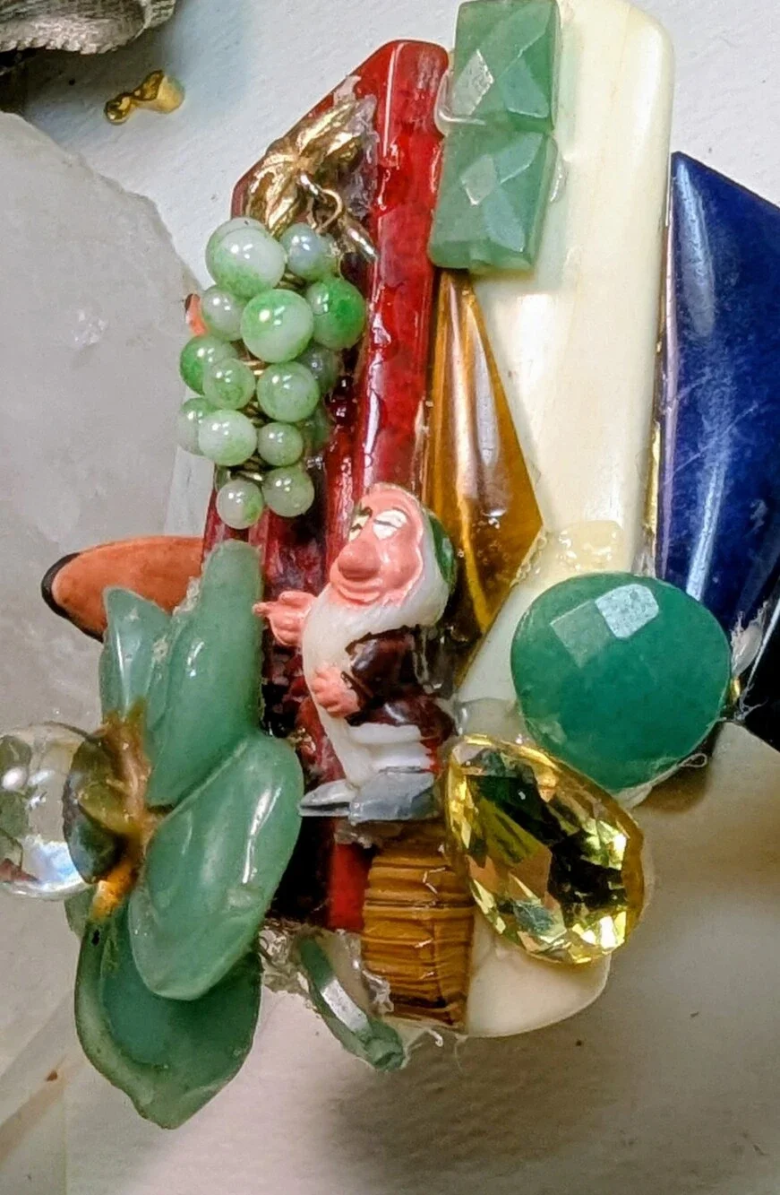 Wendy Gell bracelet Quan Yen butterfly grapes dwarf Jewels